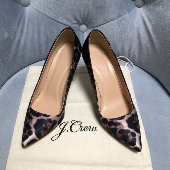 J. Crew Shoes - JCrew- Leopard Print Pump